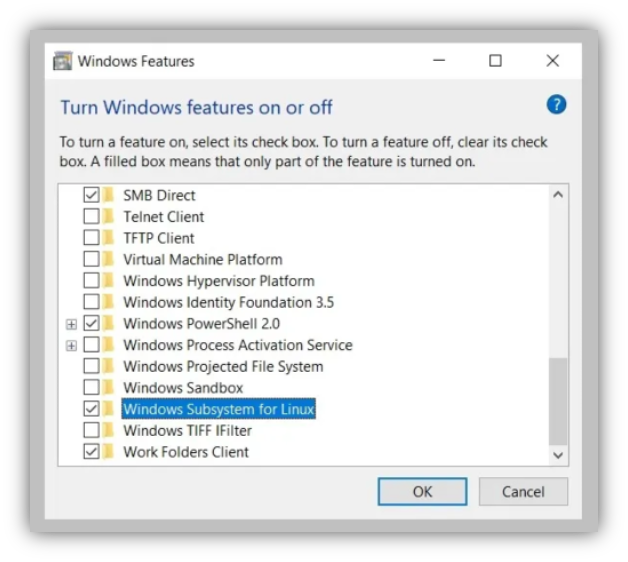 Windows Features